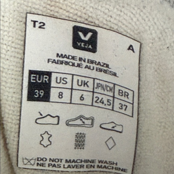 Veja V-15 Mid Top Sneaker women’s Leather - Picture 7 of 16